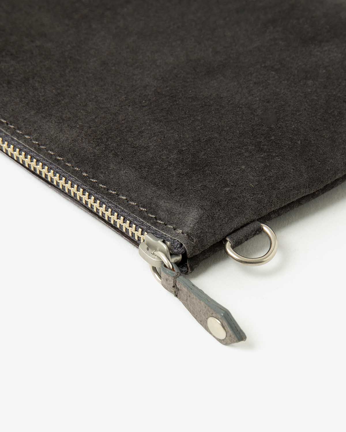 UTILITY CASE M PIG SUEDE