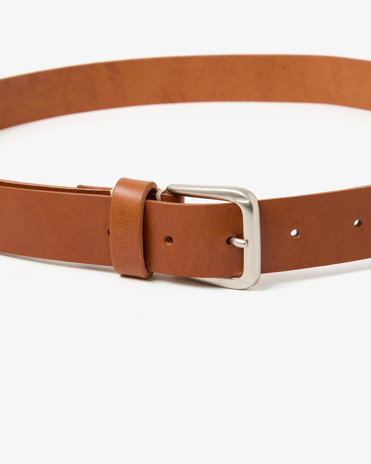 BUCKLE BELT WIDE COW LEATHER