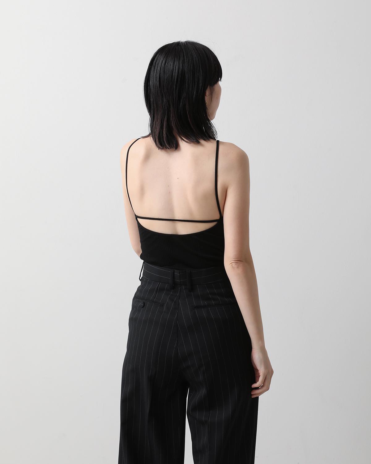 RANDOM RIB OPEN BACK CAMI
