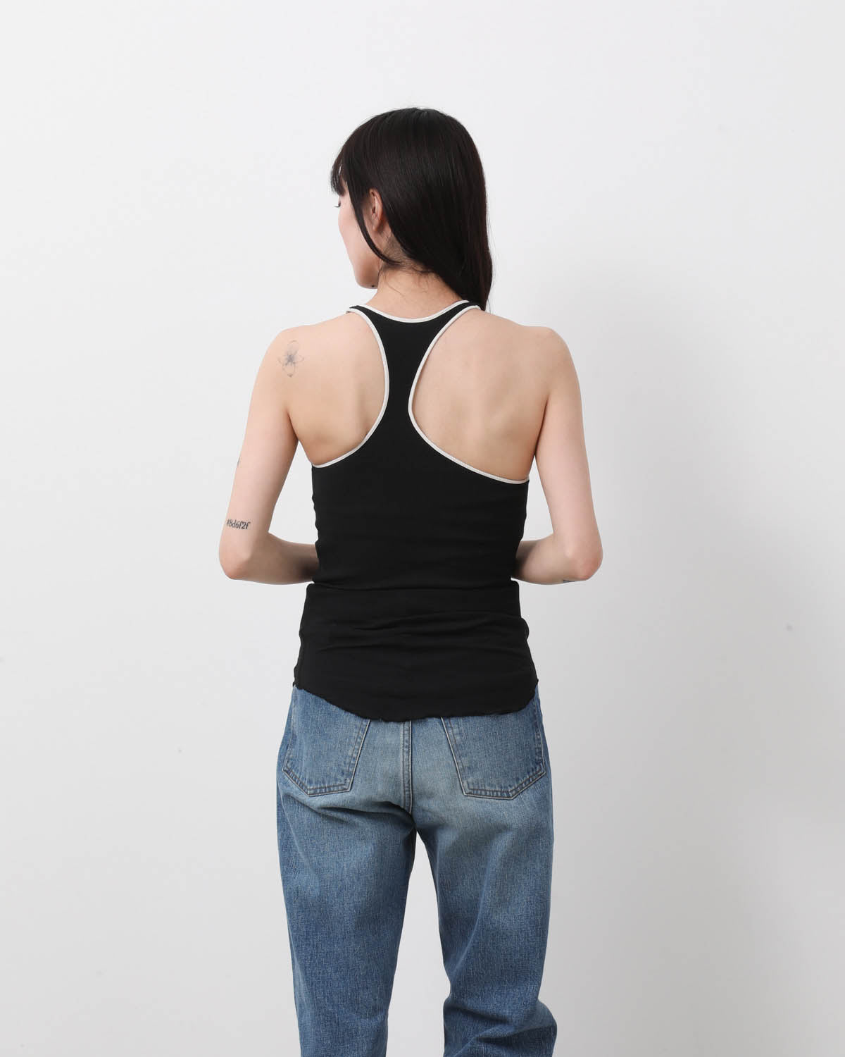 TWIST COTTON ASYM BRA TT