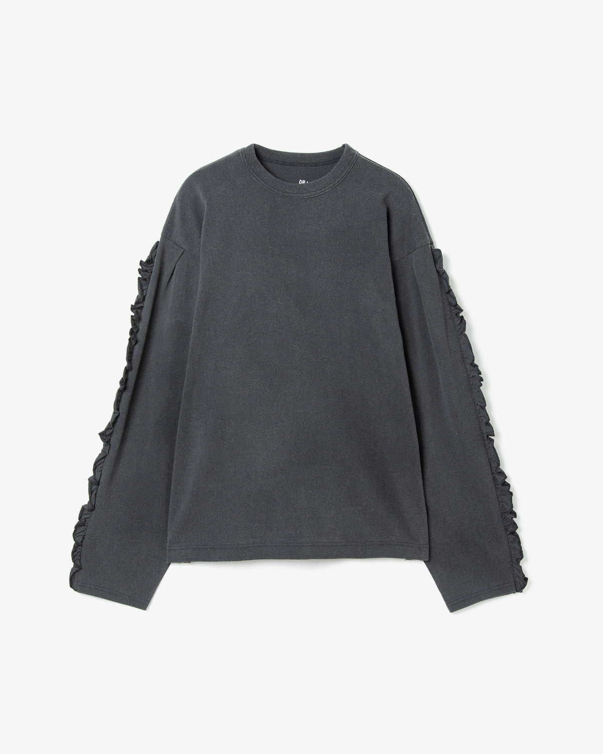 SUPER FINE DRY RUFFLE RUFFLE L/S TOPS