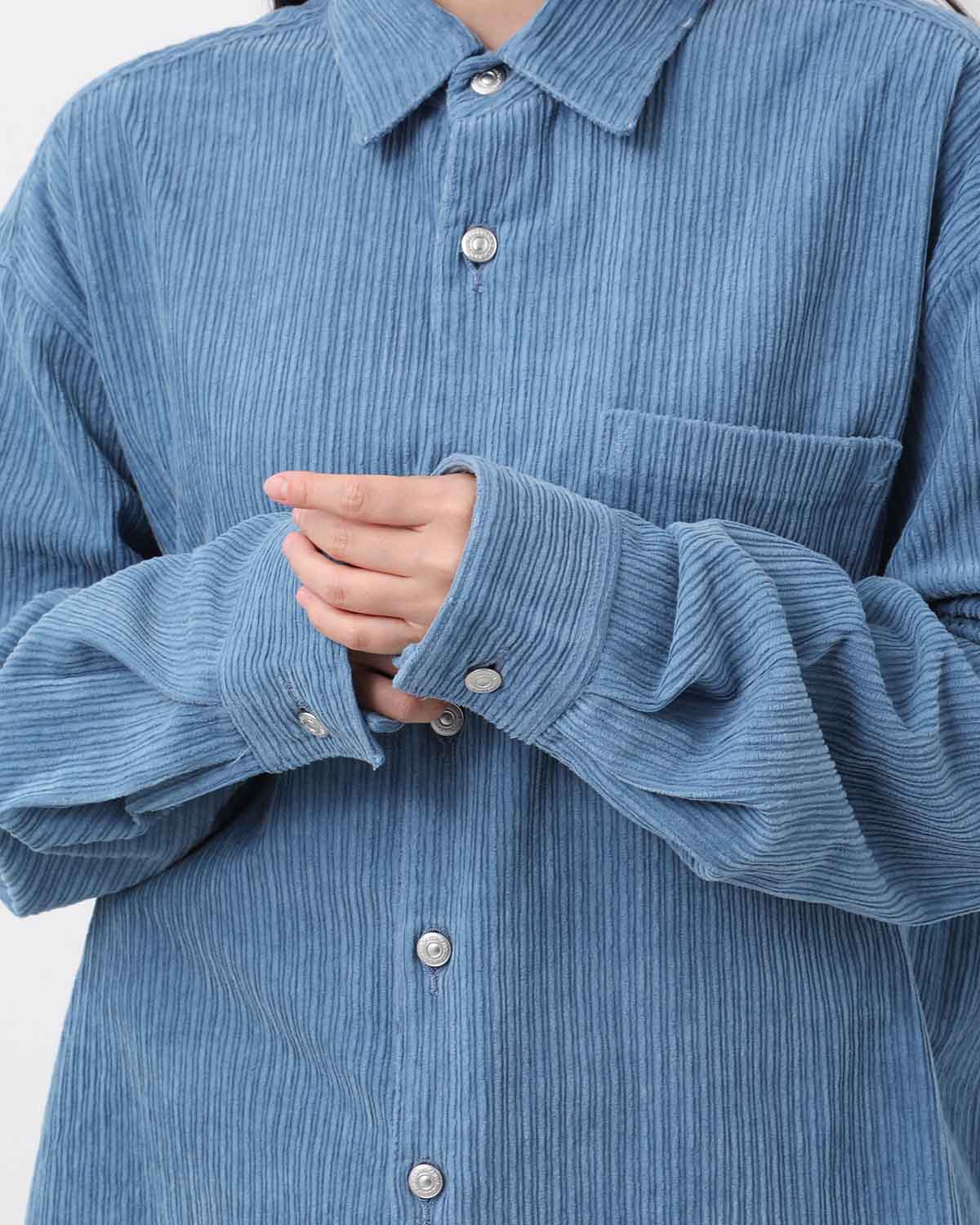 DAMAGE CORDUROY BIG SHIRT JACKET