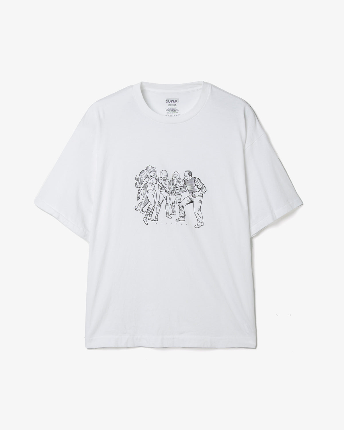 SUPER FINE S/S T-SHIRT(HEROES)