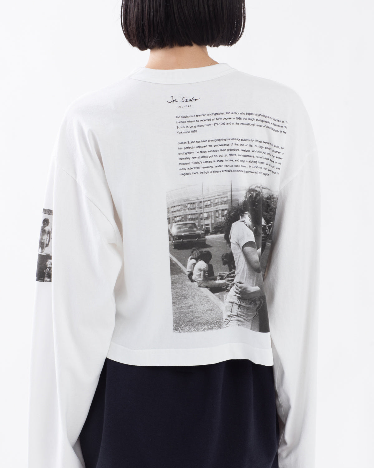 SUPER FINE DRY CROPPED L/S T-SHIRT(JOE SZABO)