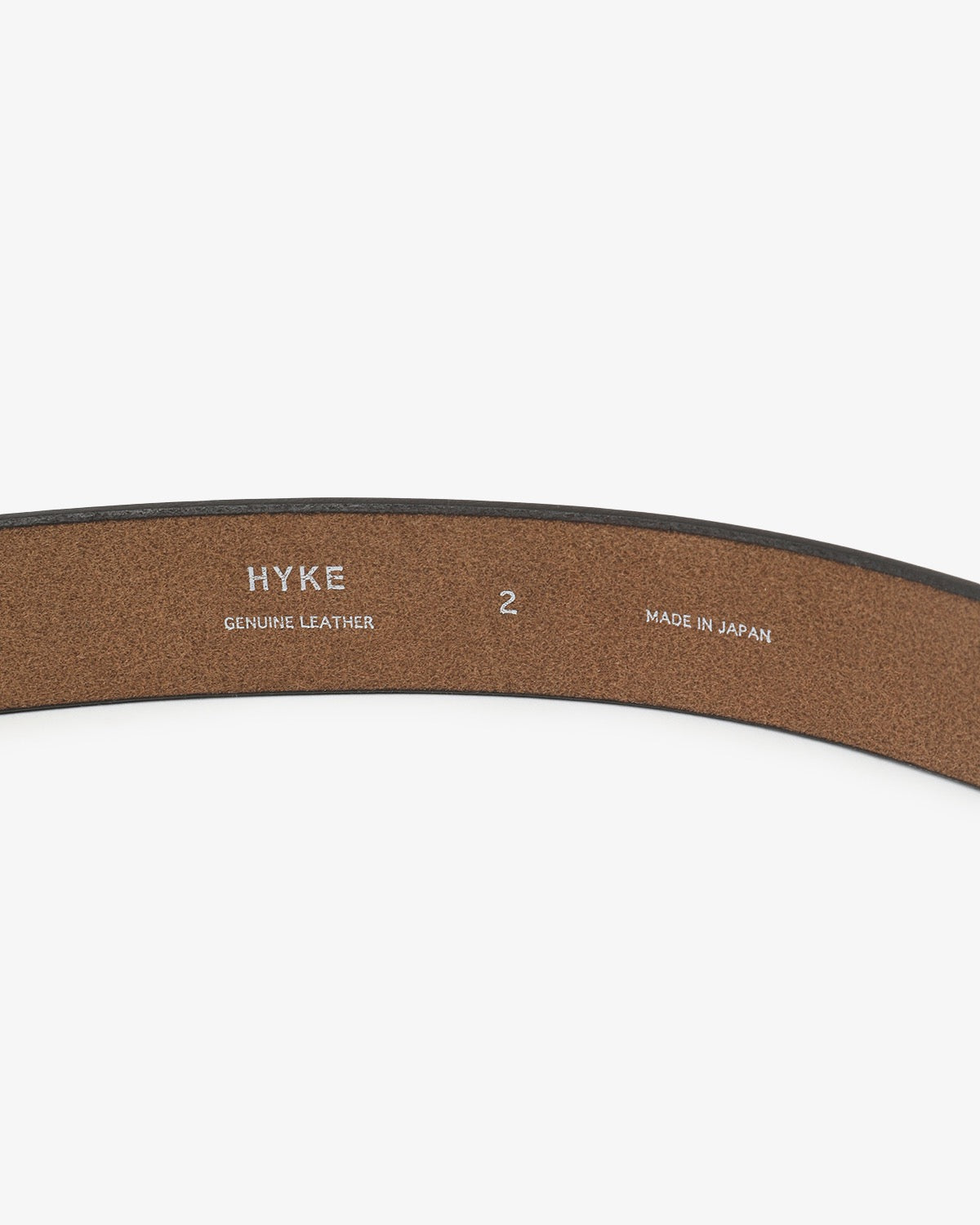 LEATHER RING BELT