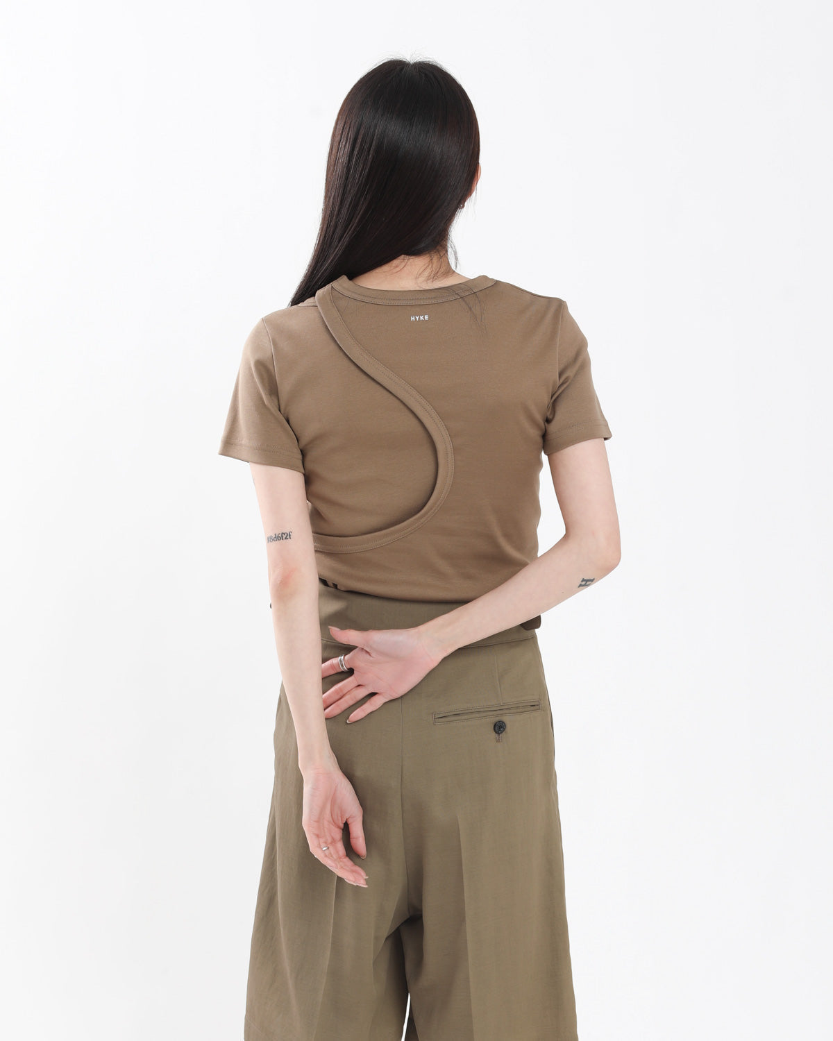 LAYERED SHORT-SLV TEE
