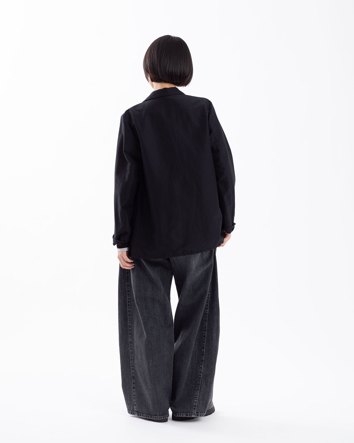 BARREL-LEG DENIM JEANS (WOMEN'S)