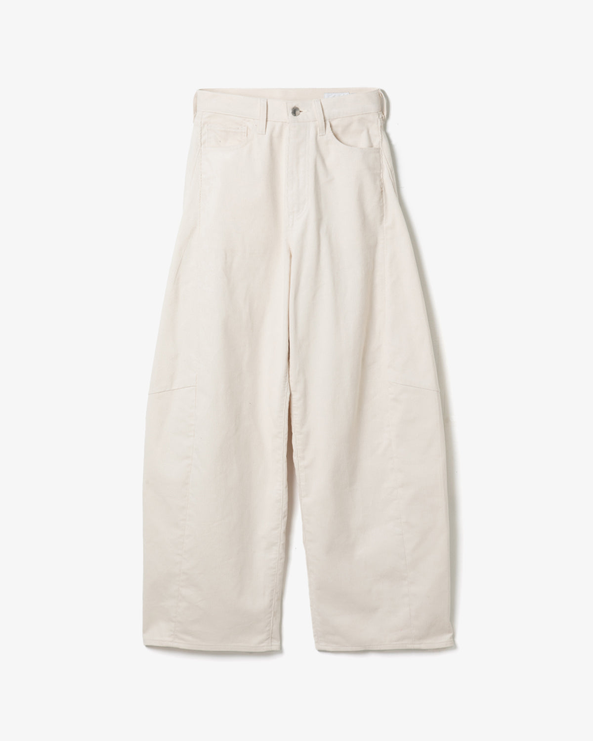 CORDUROY BARREL LEG JEANS