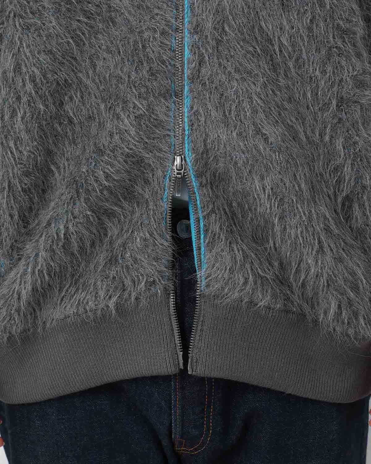 SURI ALPACA BOMBER JACKET