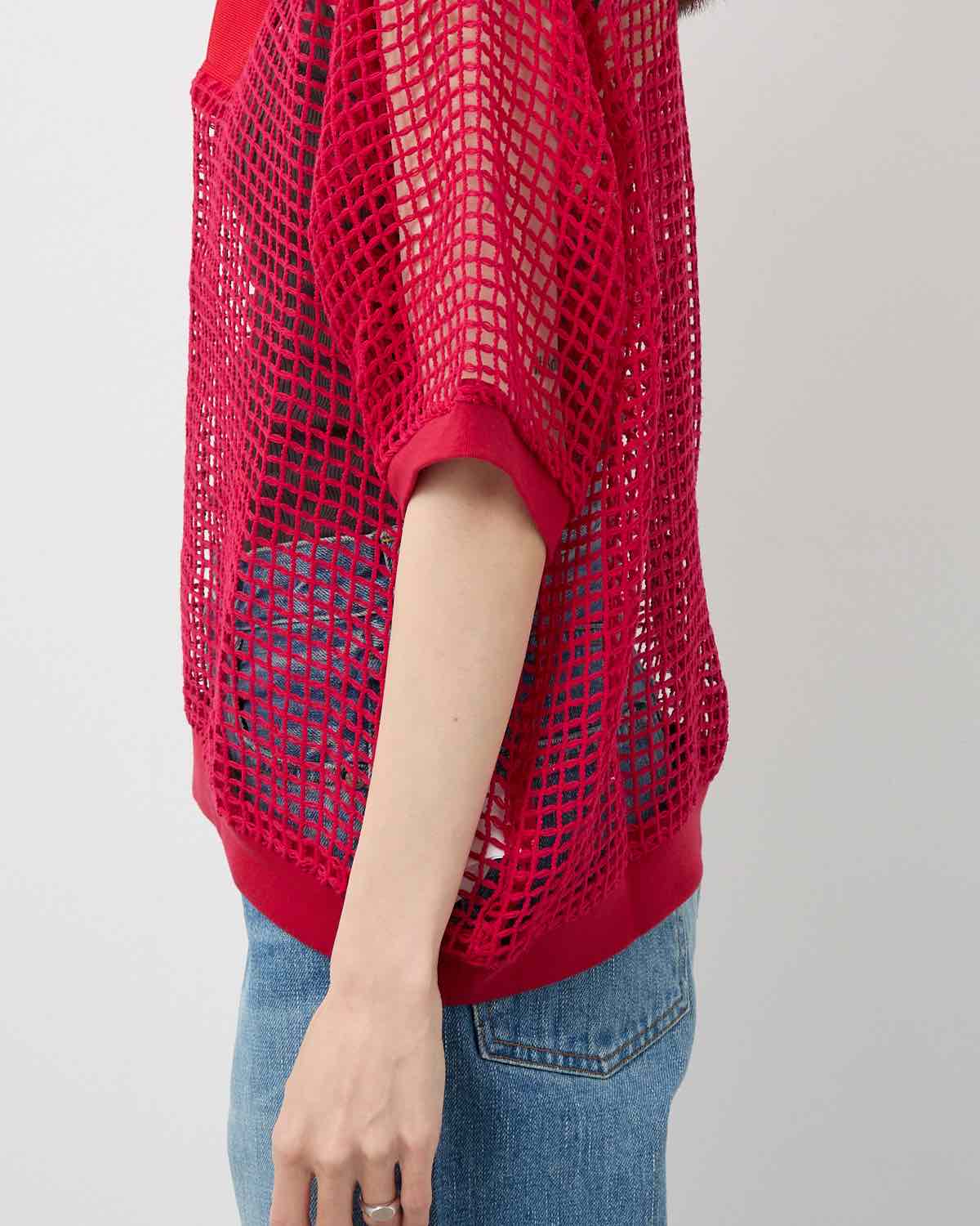 SQUARE MESH SKIPPER POLO