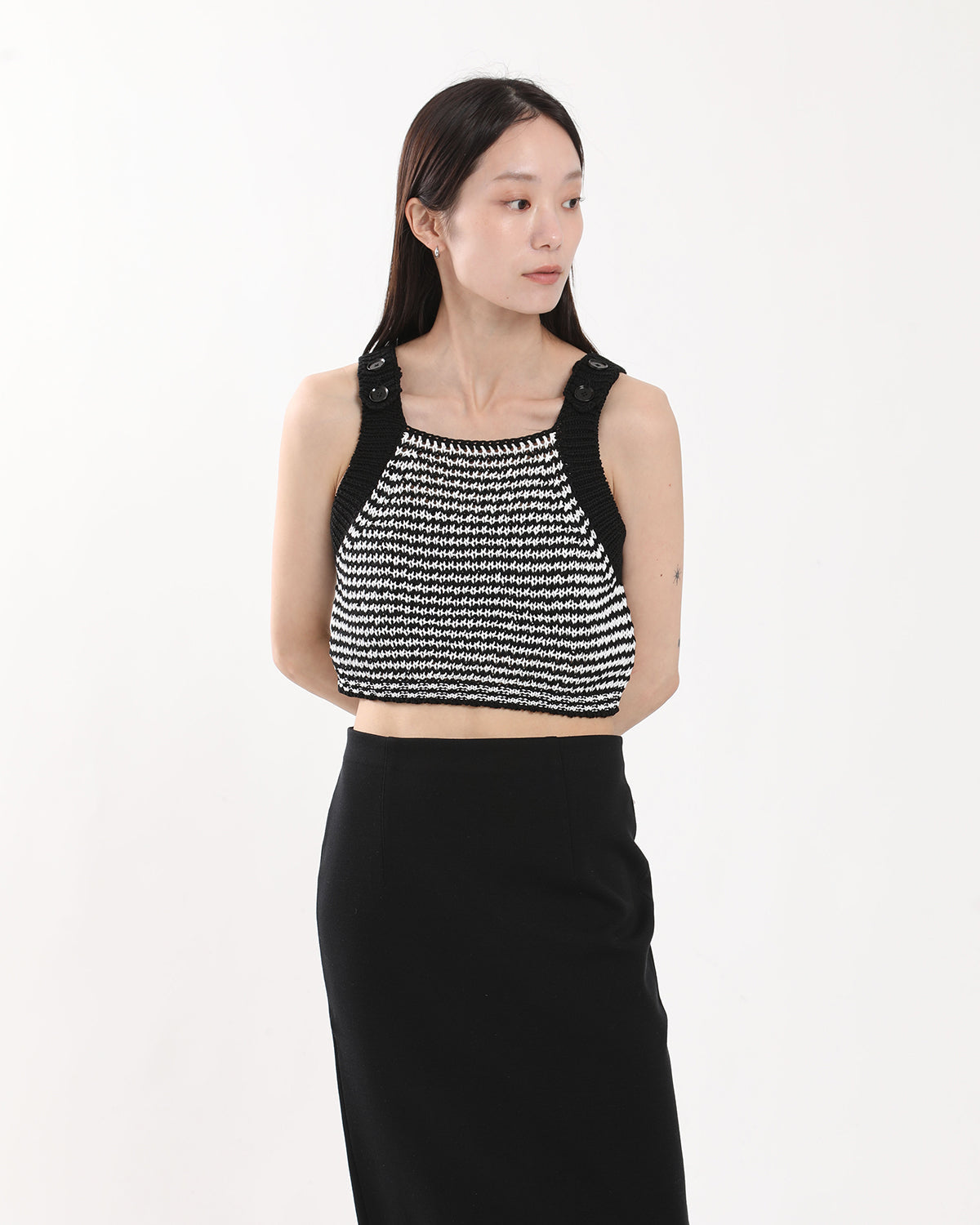 COTTON BUTTON TANK TOP – COVERCHORD