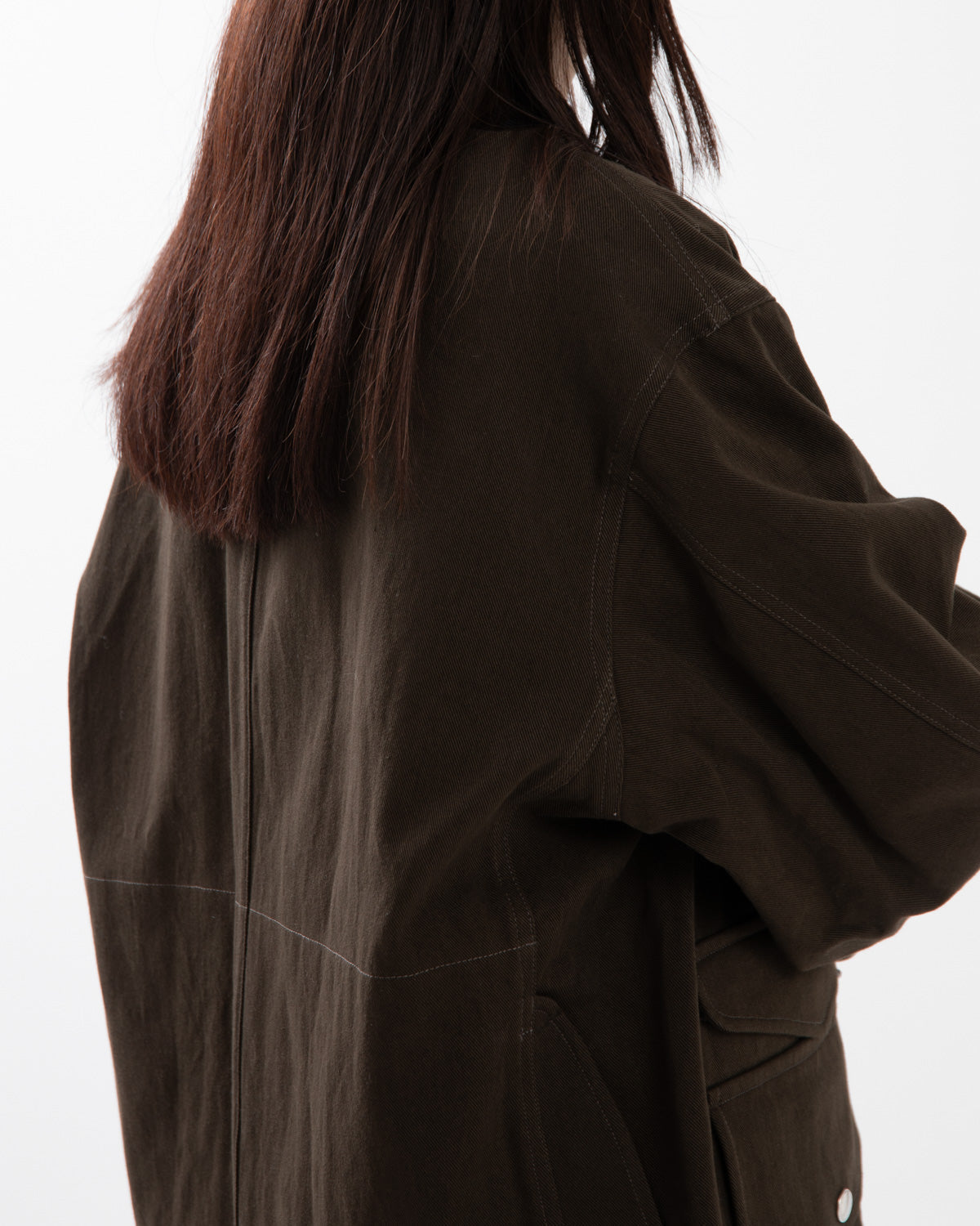 COTTON GABARDINE HUNTING JACKET