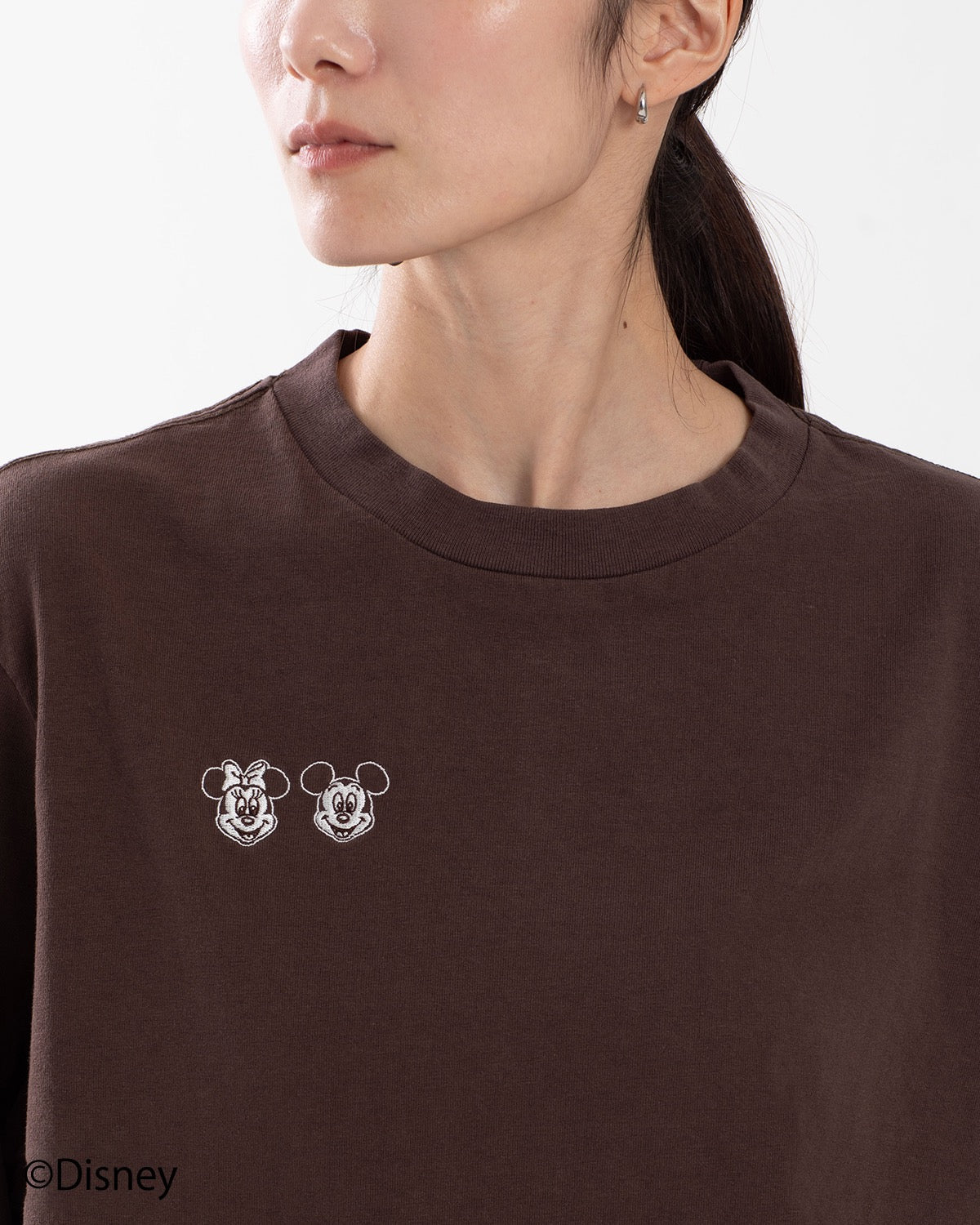 MICKEY & MINNIE FACE S/S T-SHIRT