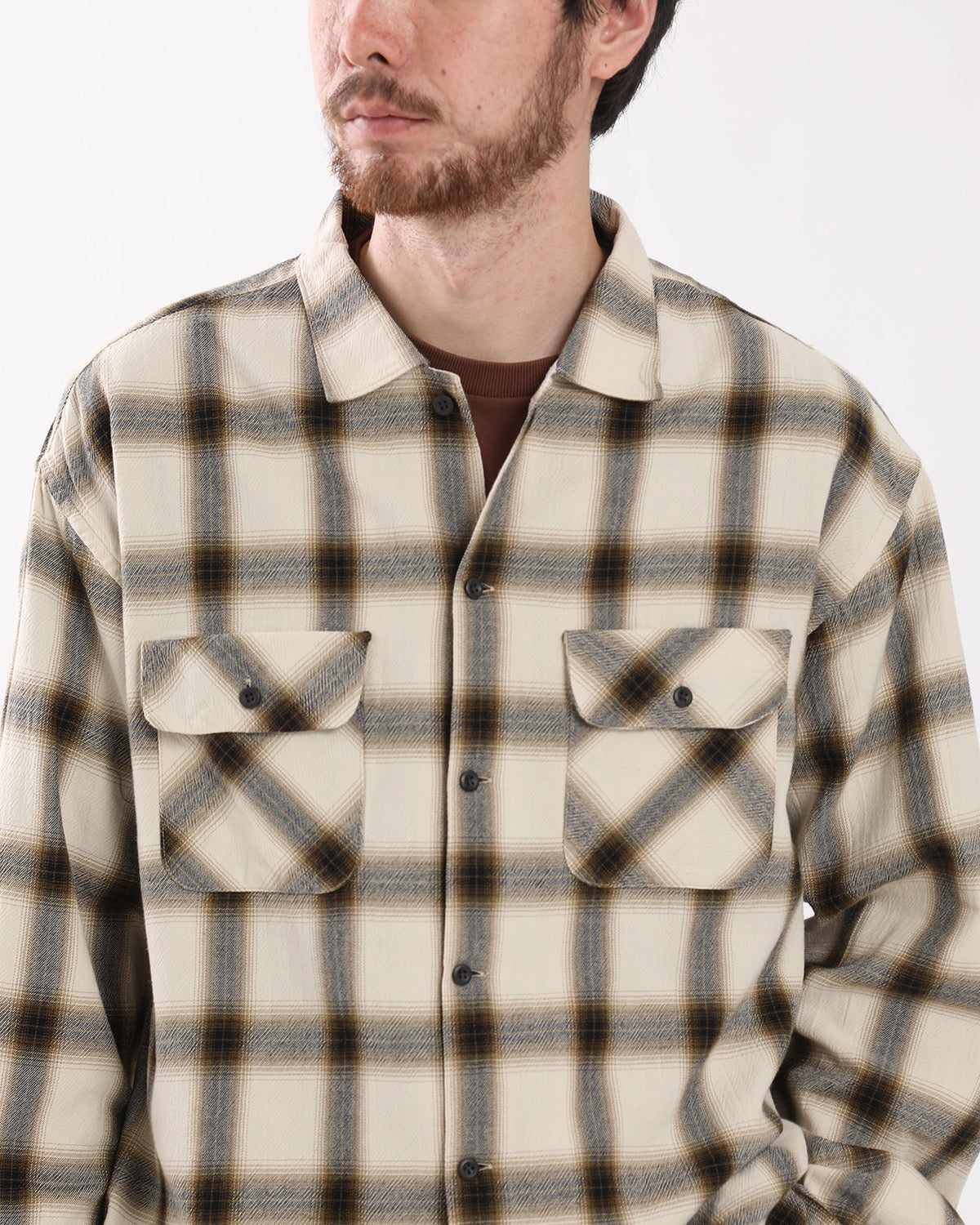 SHADOW PLAID SHIRT