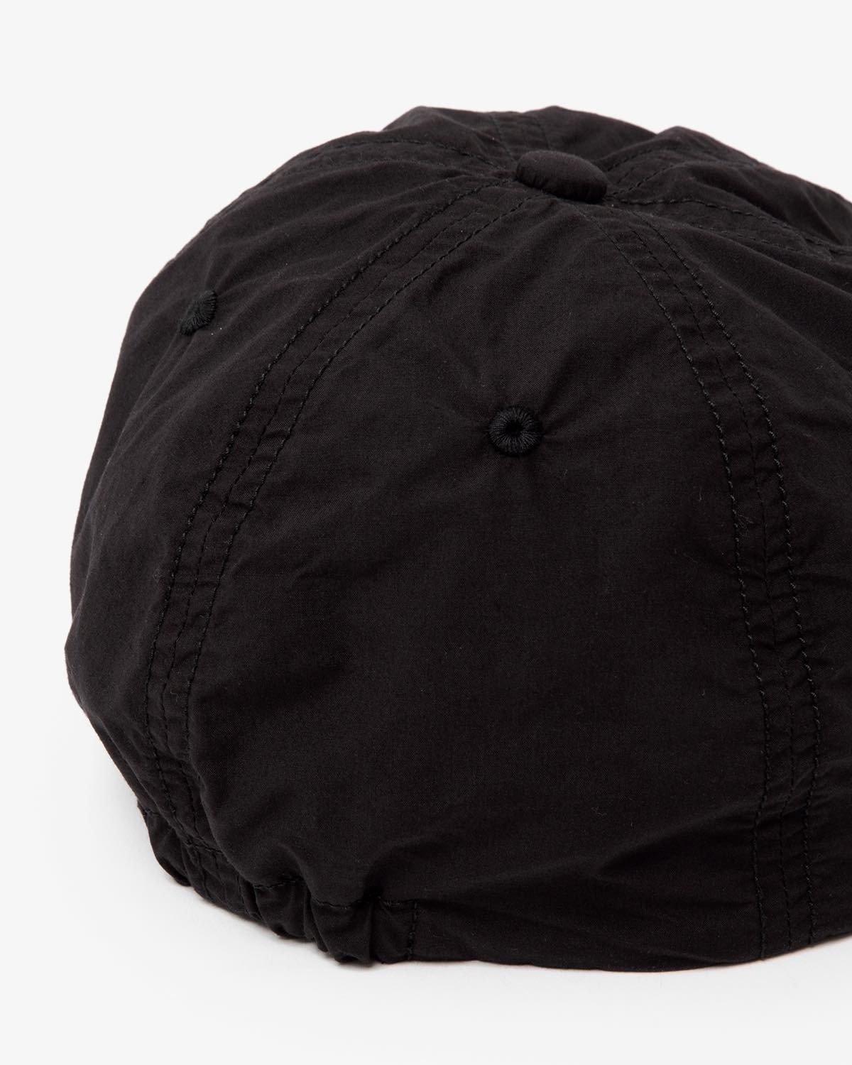 COTTON SILK ELASTIC BACK 6PANEL CAP