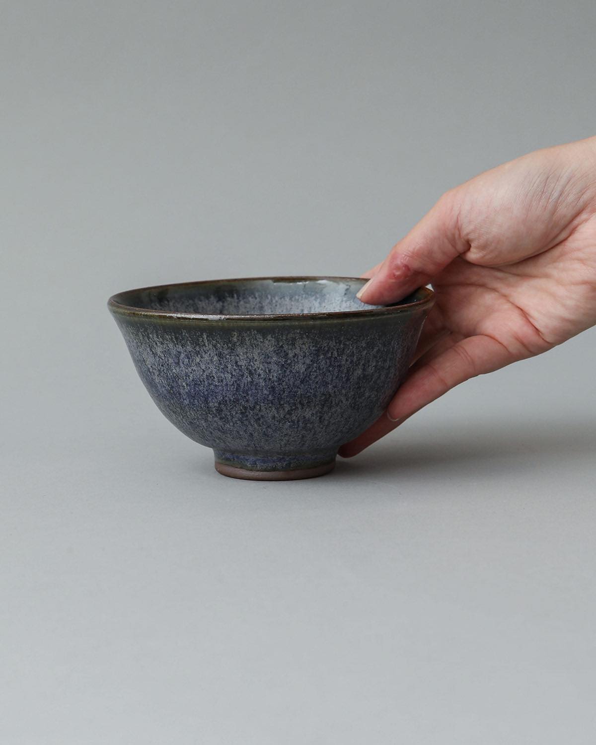 コバルト釉カフェオレボウルM