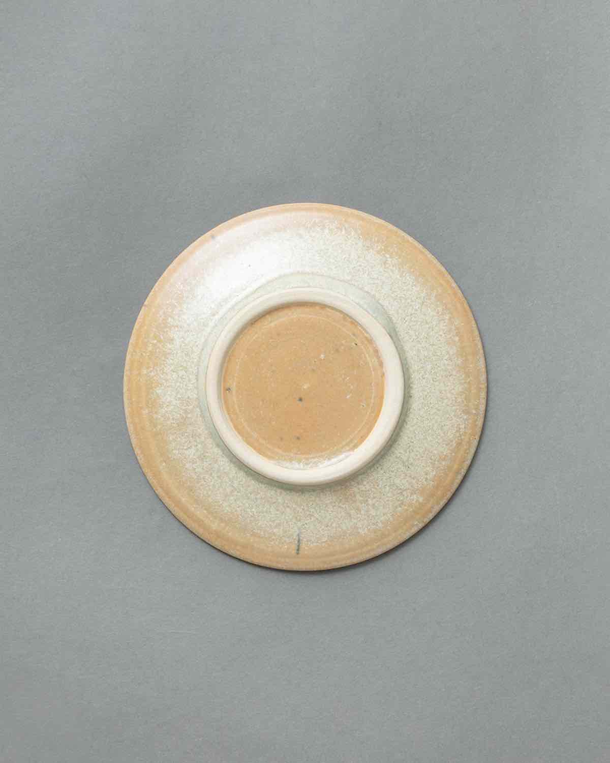 COBALT & MAGNESIA CRYSTAL GLAZE RIM PLATE S