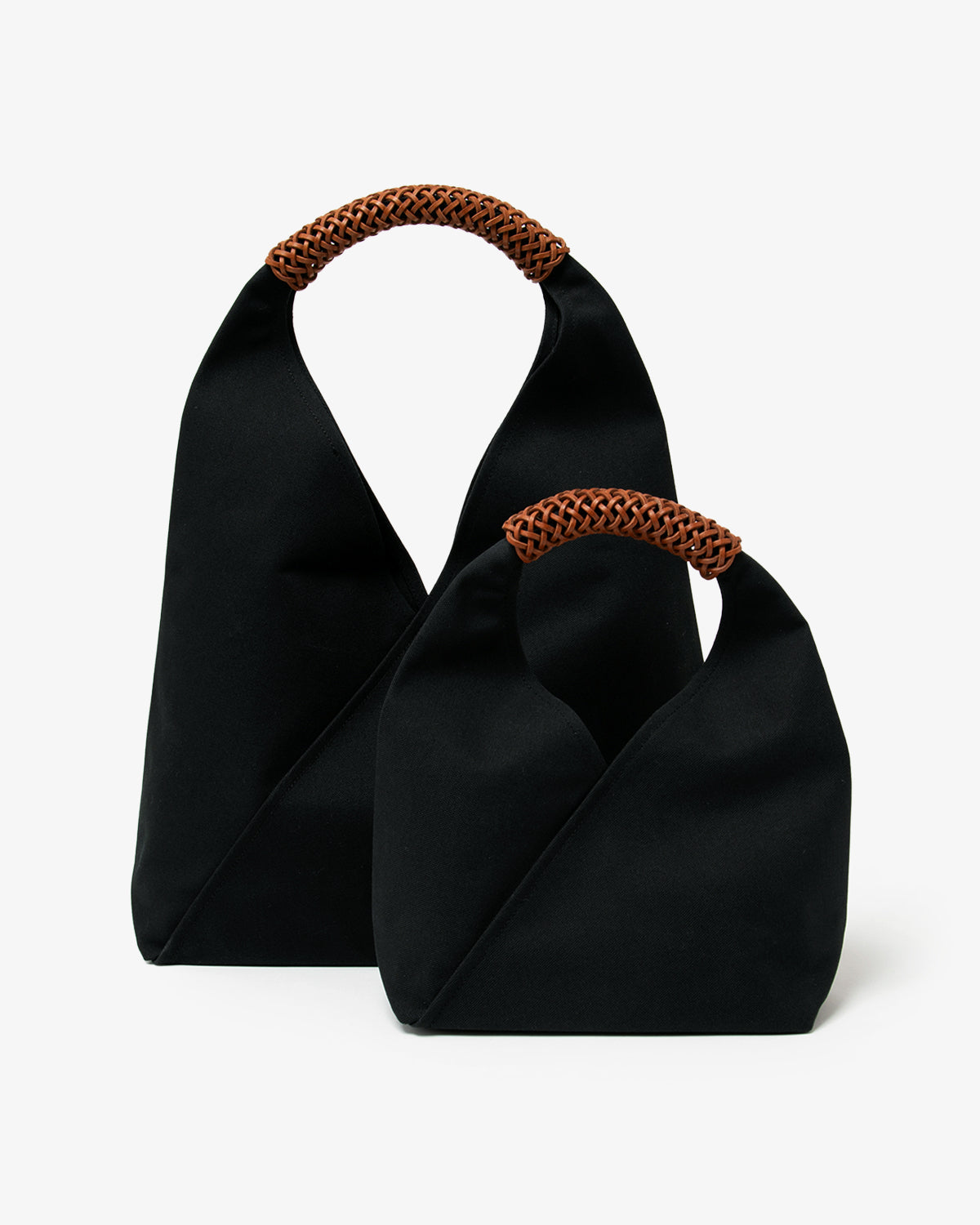 WOVEN TRIANGLE BAG 36 - CANVAS