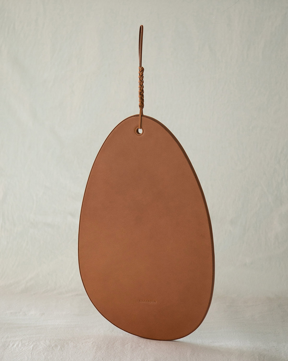WOVEN PEBBLE MIRROR 45