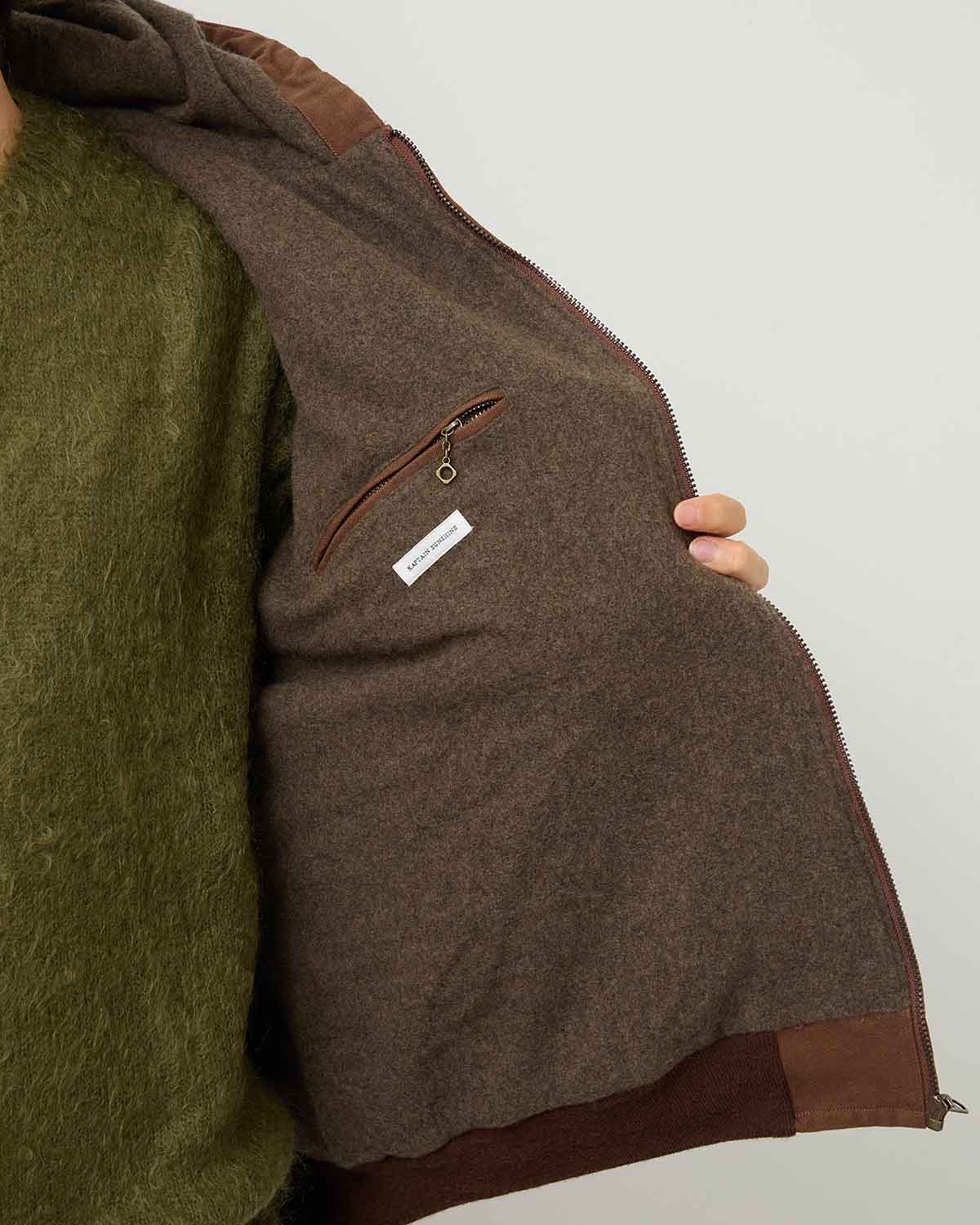 COTTON HEMP HOODIE JACKET