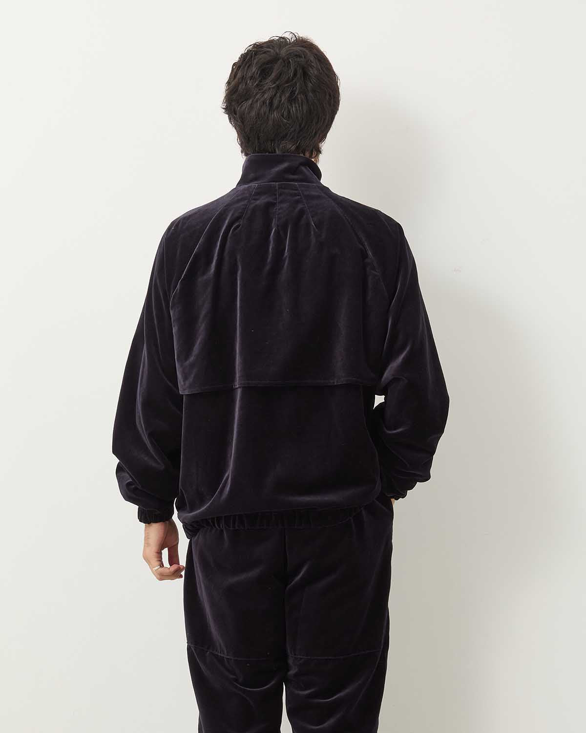 COTTON VELVET BLOUSON