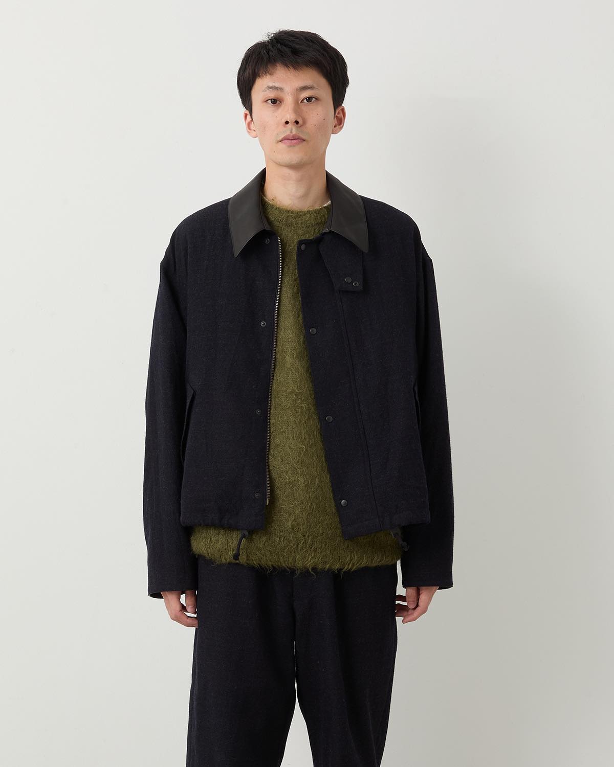 WOOL SERGE FIELD JACKET for COVERCHORD