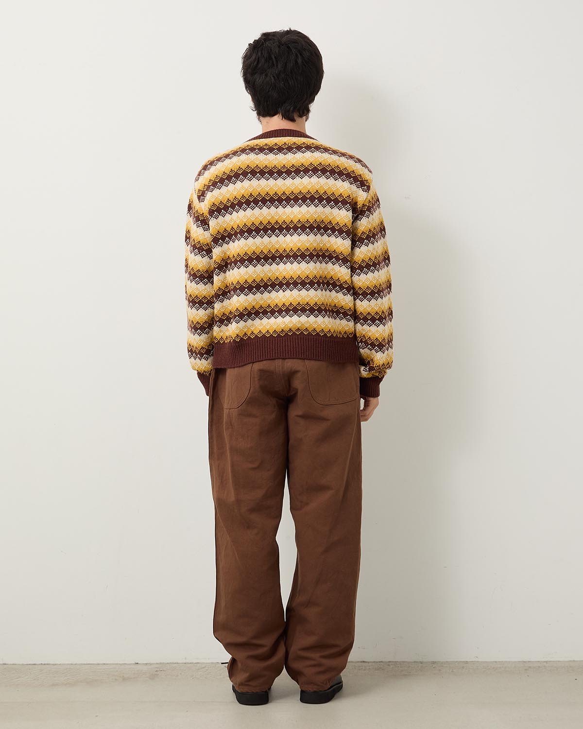 COTTON HEMP PAINTER PANTS