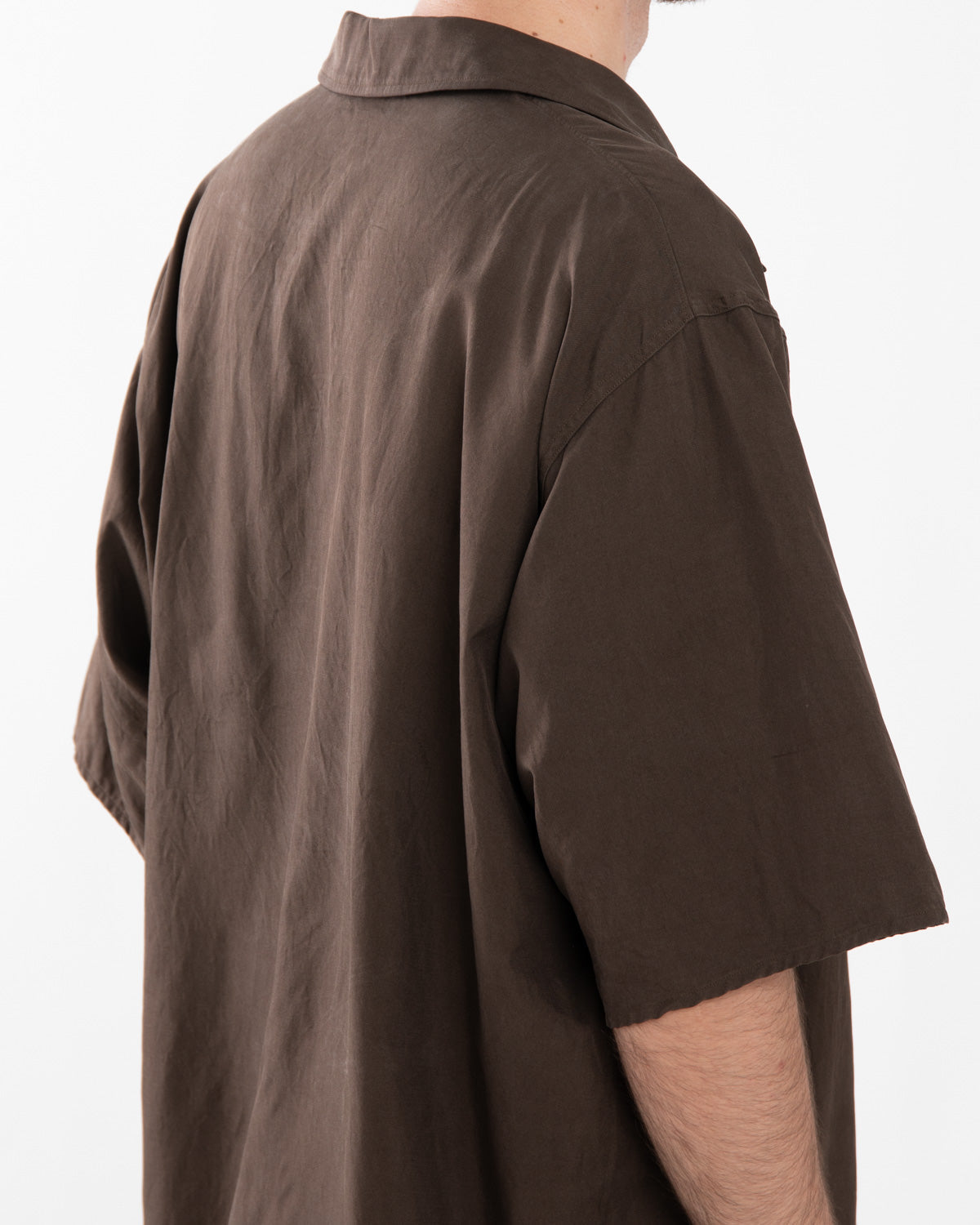 SILK PULLOVER SS SHIRT