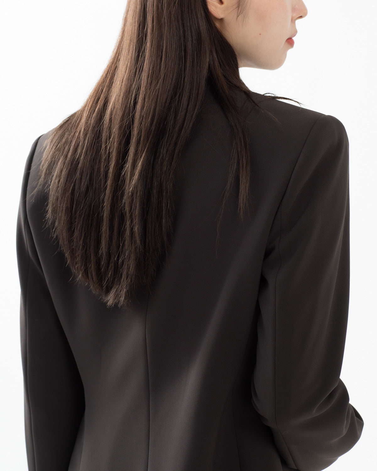 MINIMAL STAND COLLAR JACKET
