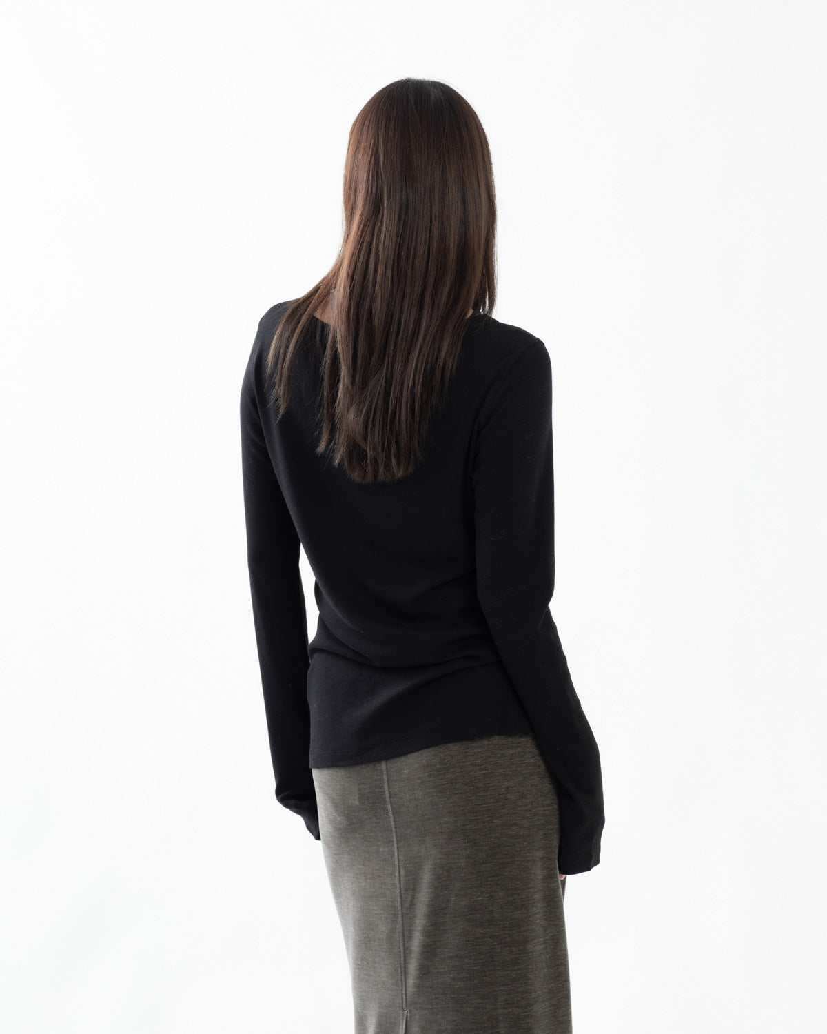 CLASSIC RIBBED SCARF CARDIGAN