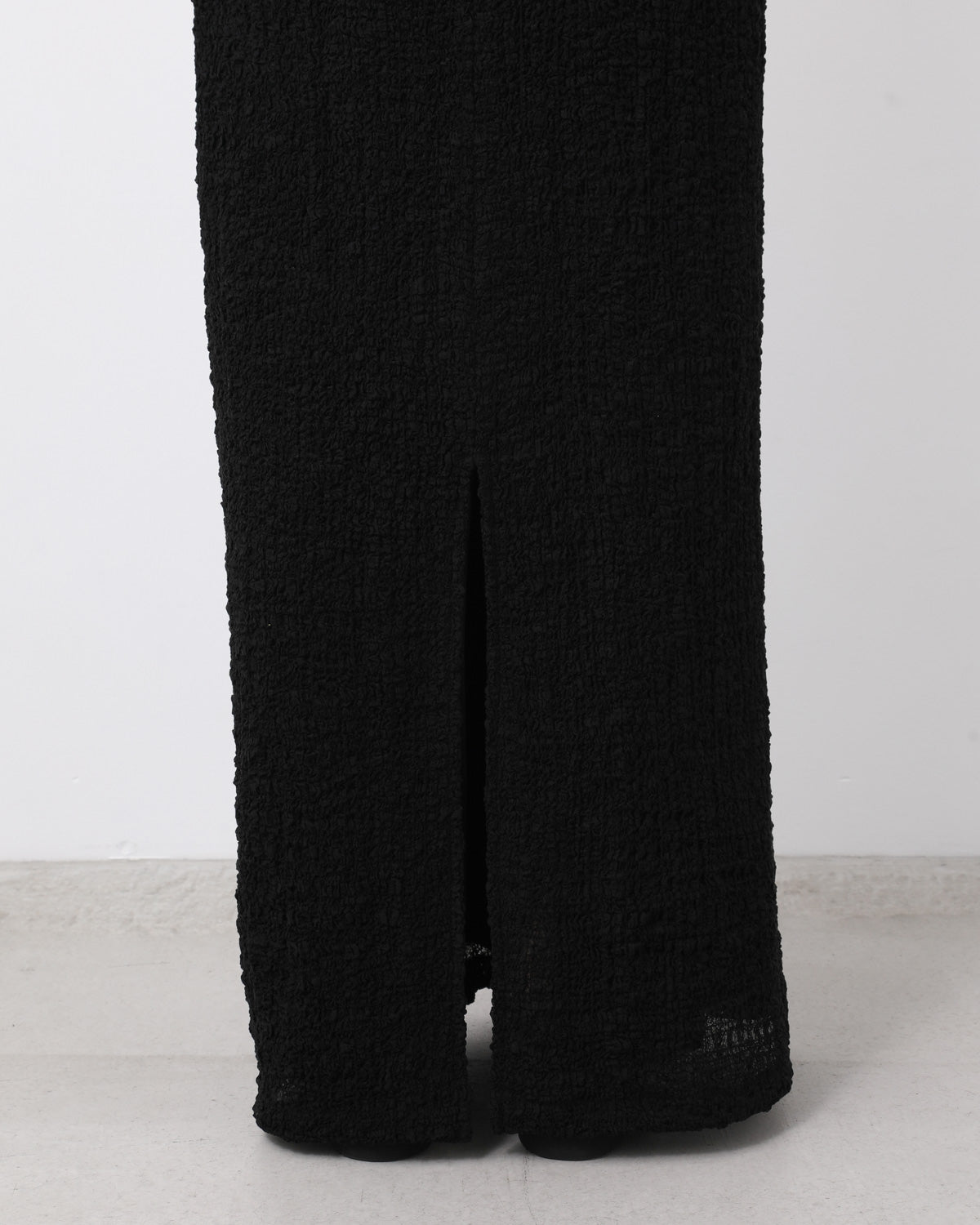 SOFT BOUCLE LONG SKIRT