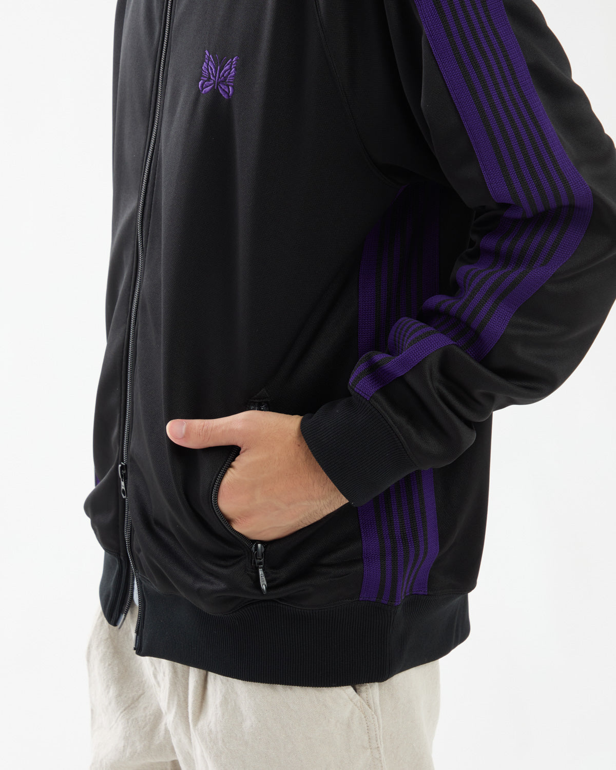 TRACK JACKET - POLY SMOOTH