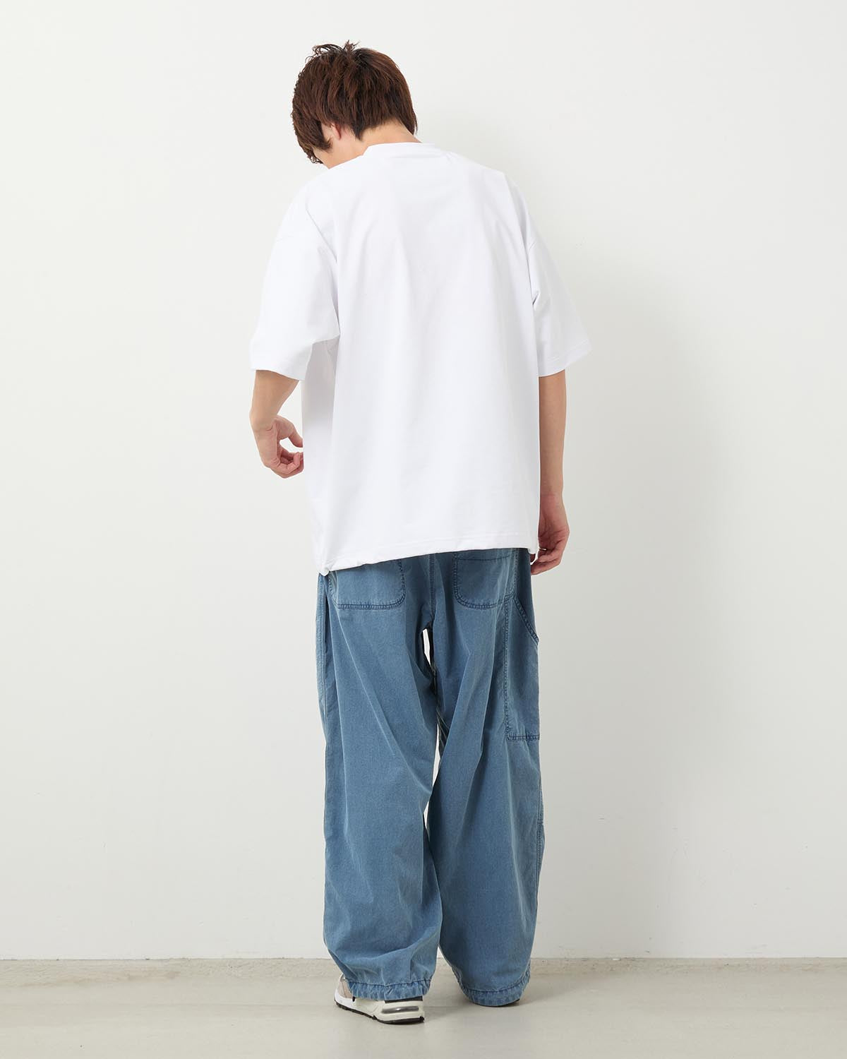 COTTON NYLON WEATHER FIELD DOUBLE KNEE PANTS
