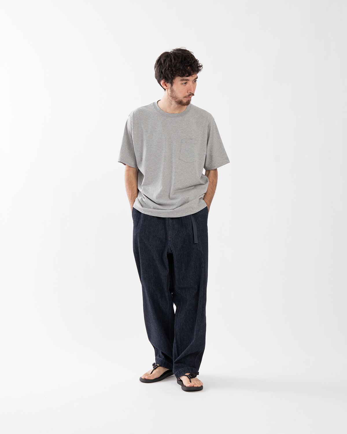 DENIM WIDE TAPERED FIELD PANTS – COVERCHORD