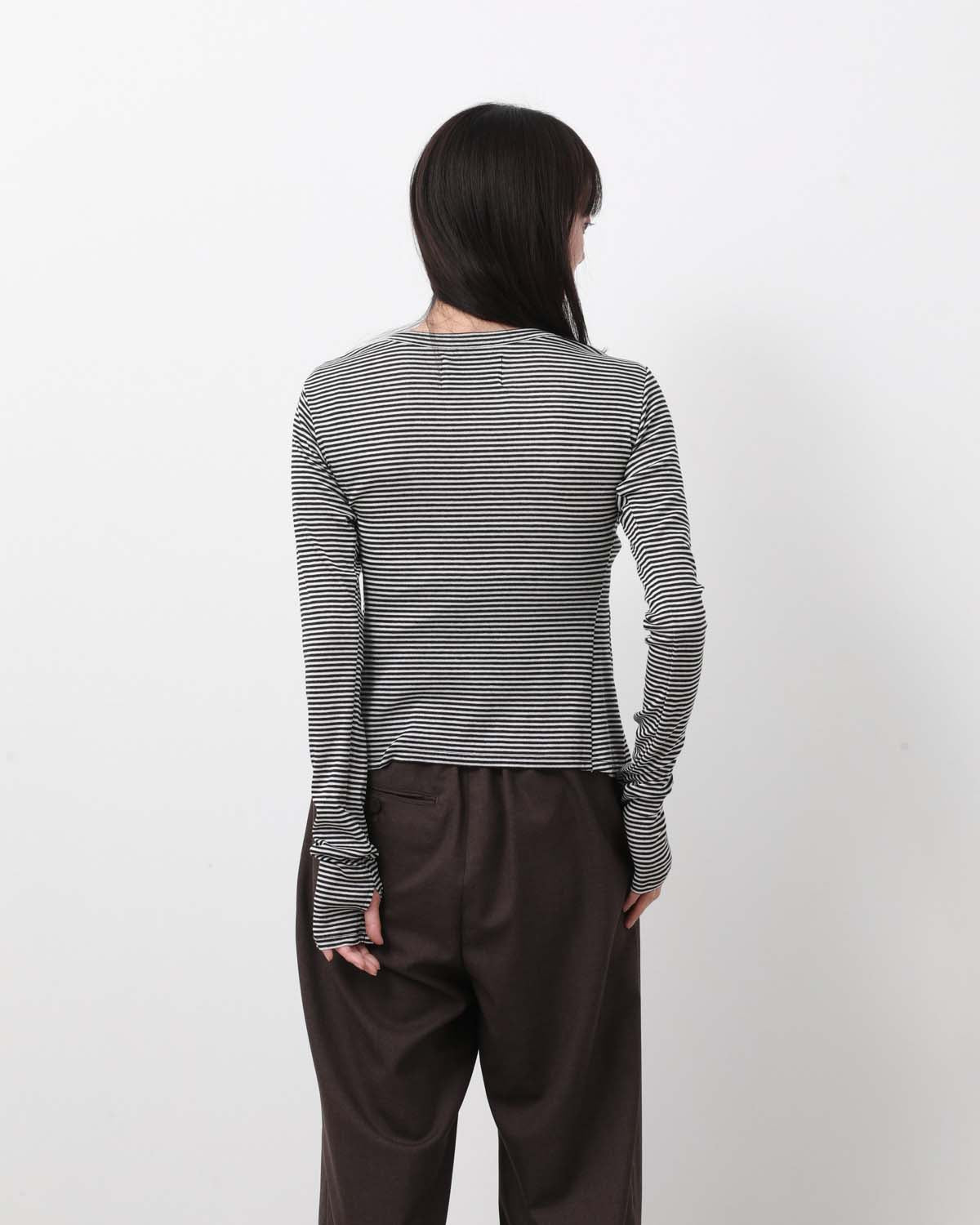 MULTI BUTTON RIB CARDIGAN