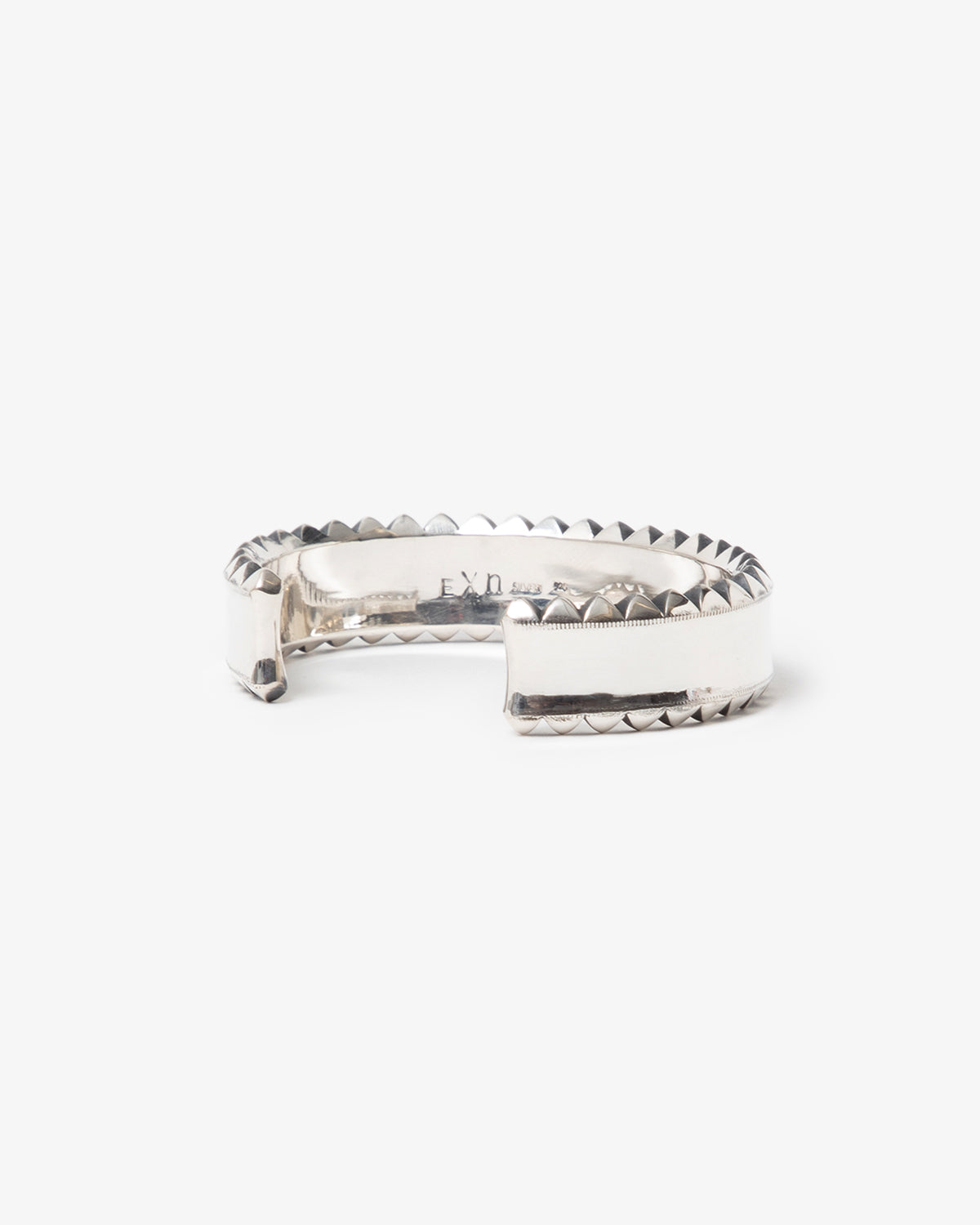 DWELLER STUDS BANGLE WIDE 925 SILVER by END