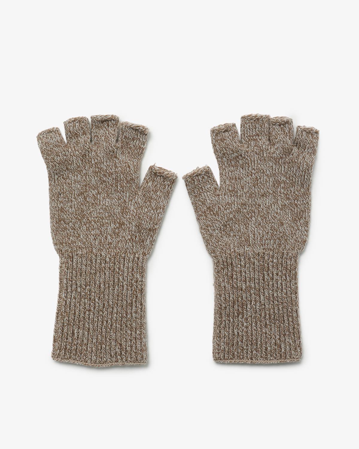 DWELLER CUT OFF GLOVES WOOL YARN