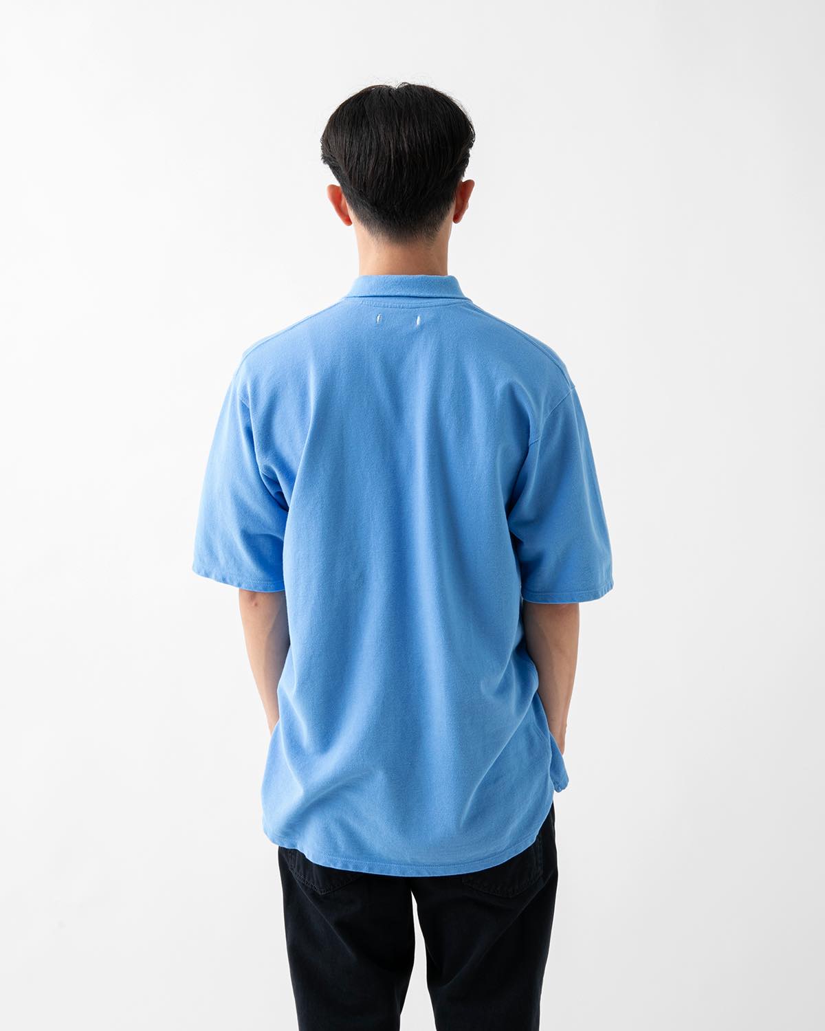 OFFICER S/S POLO SHIRT COTTON PIQUE OVERDYED