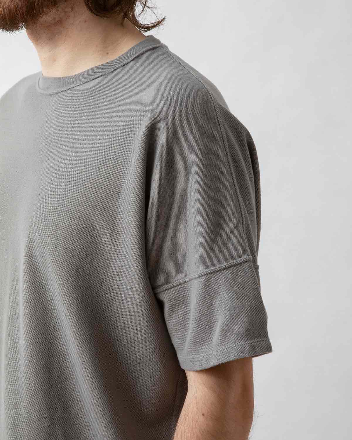CLERK S/S TEE COTTON PIQUE OVERDYED