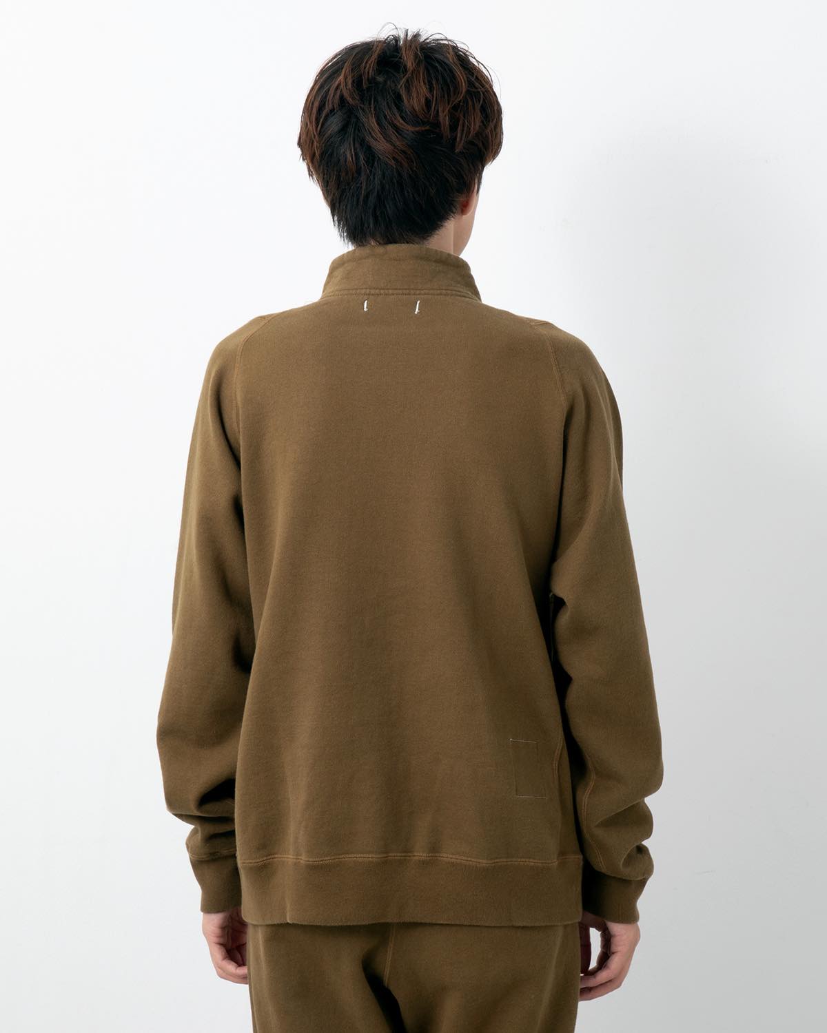 MARINER HALF ZIP PULLOVER COTTON SWEAT