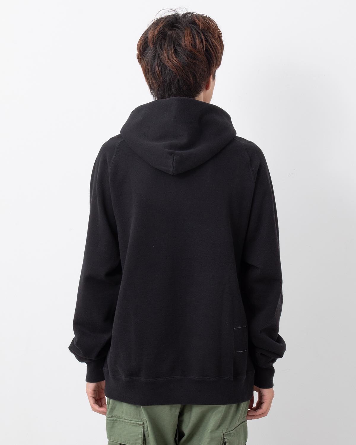 MARINER HALF ZIP PULLOVER HOODY COTTON SWEAT