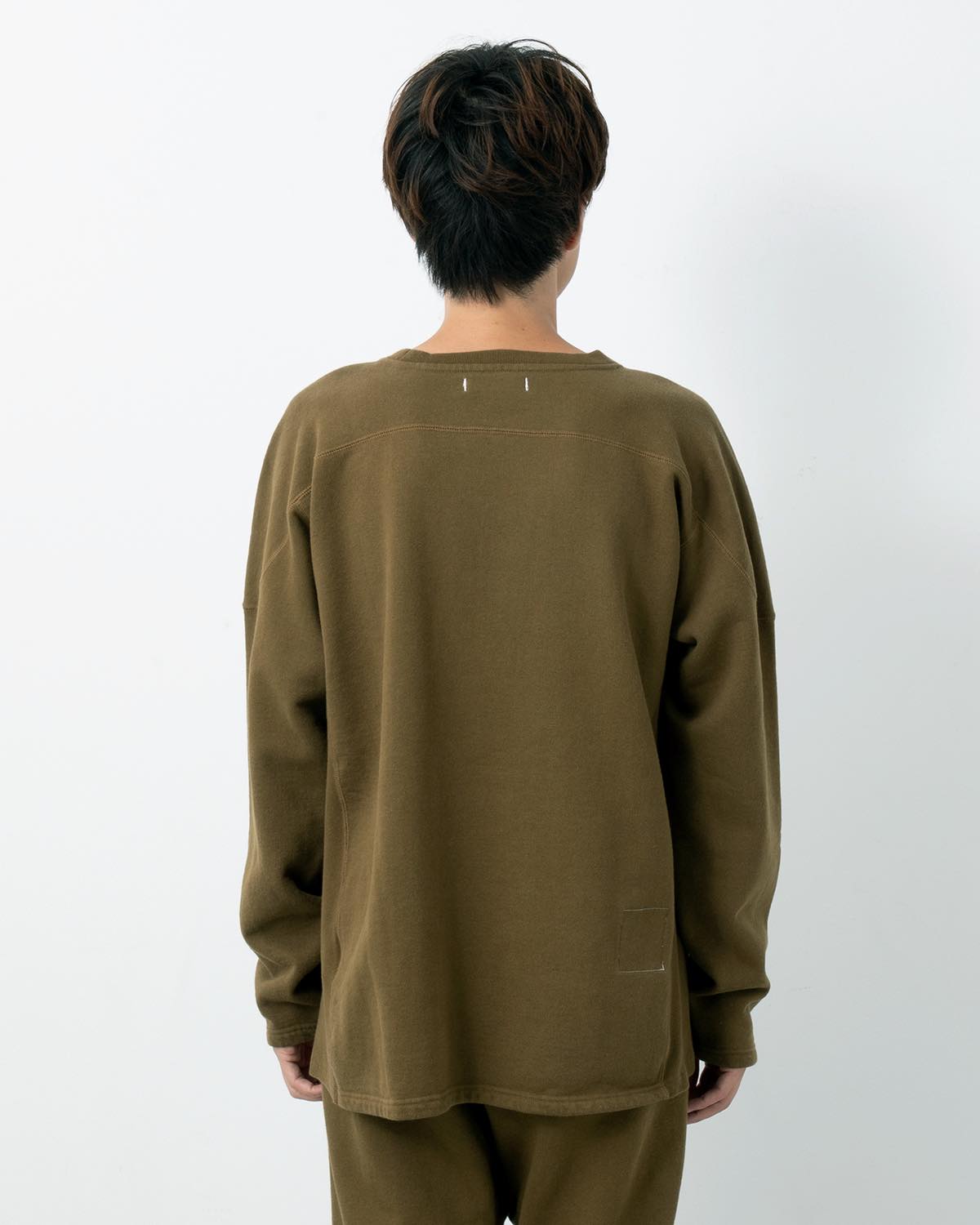 COACH CREW PULLOVER COTTON SWEAT