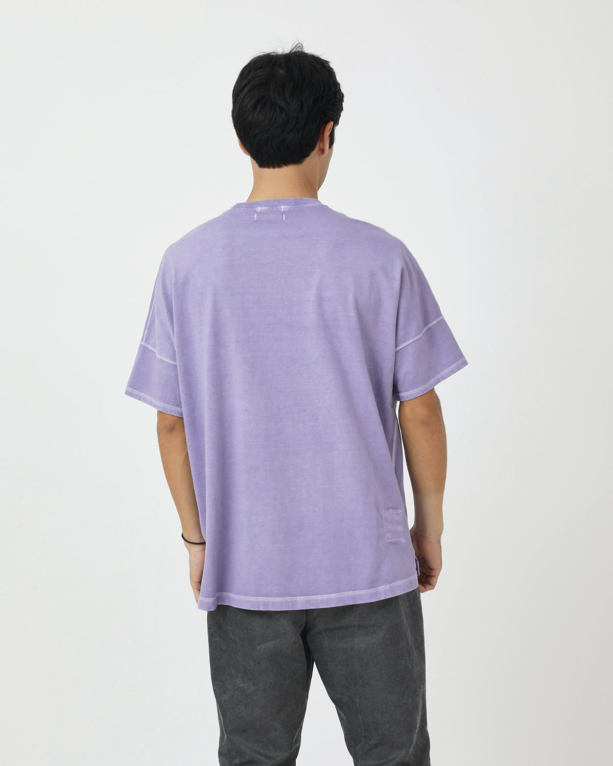 CLERK S/S TEE COTTON JERSEY PIGMENT DYE