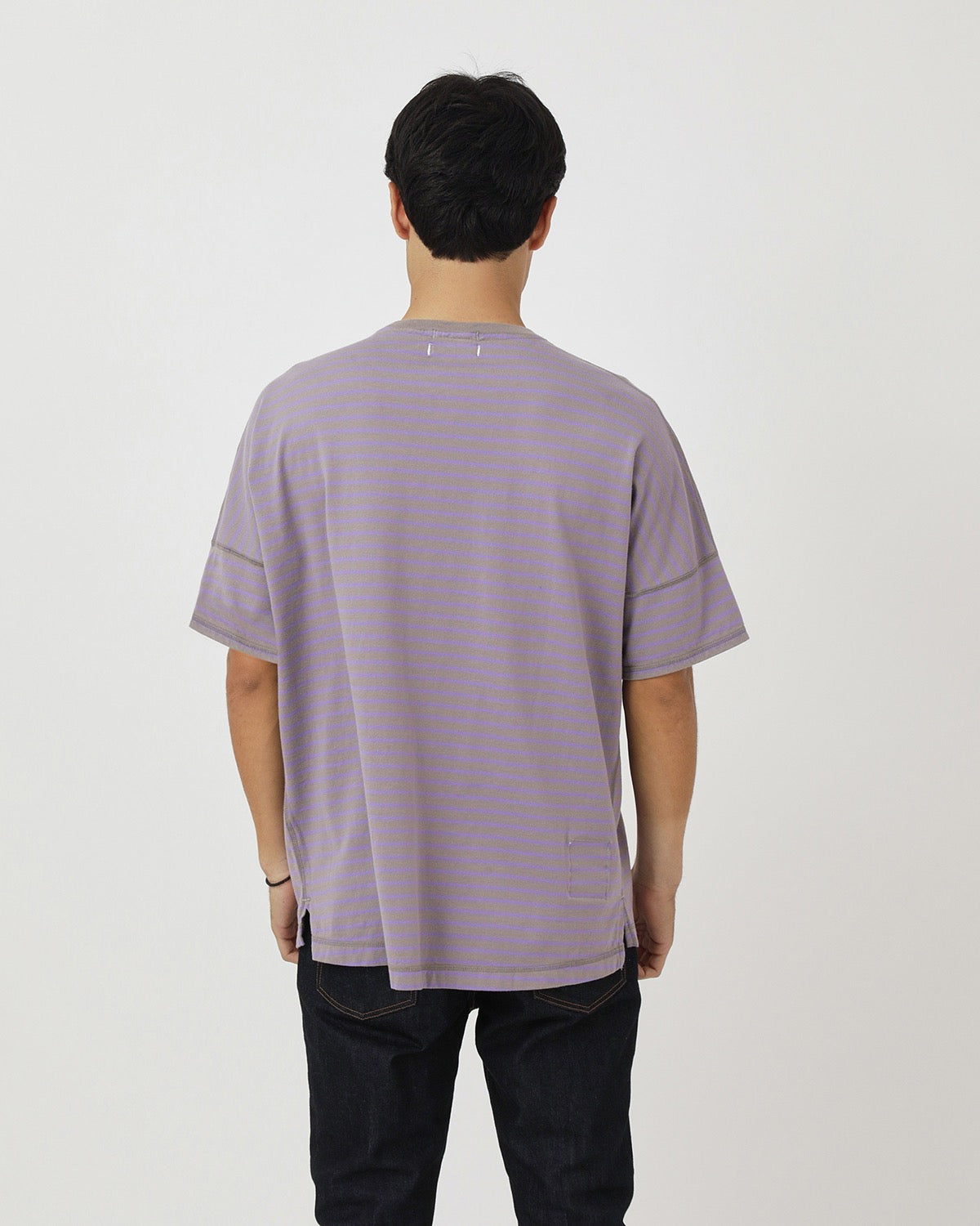CLERK S/S TEE COTTON JERSEY BORDER