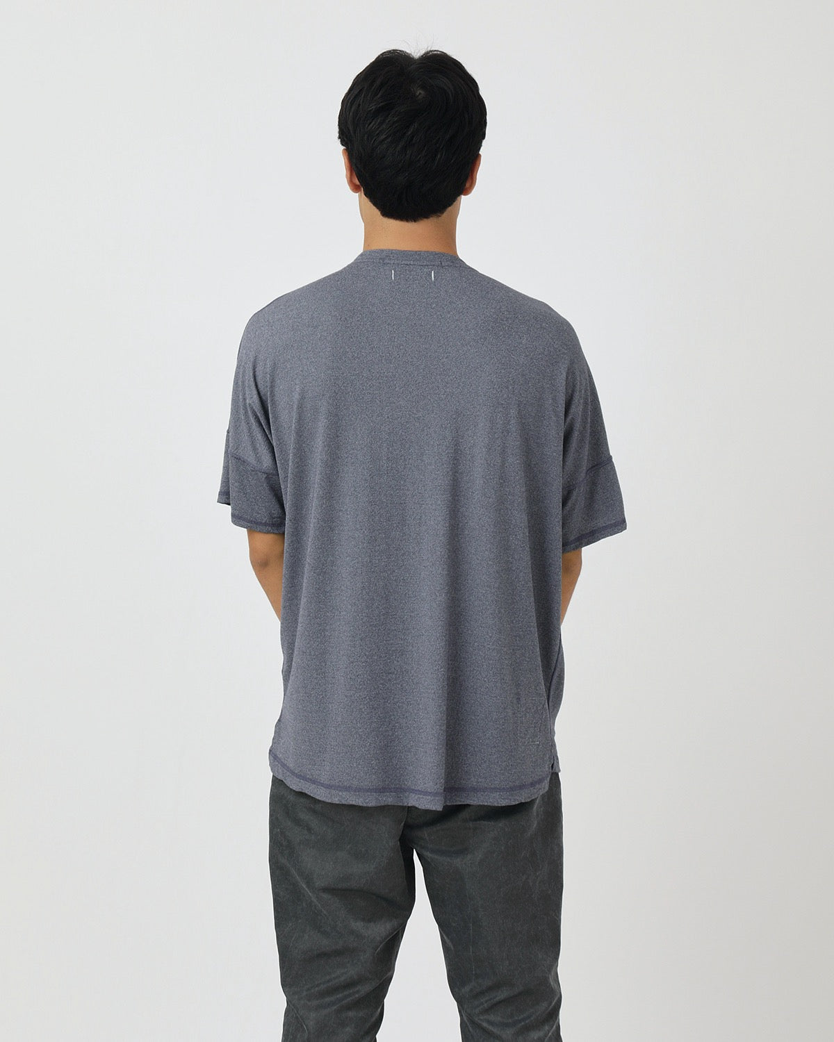 CLERK S/S TEE MERINO WOOL OVERDYED