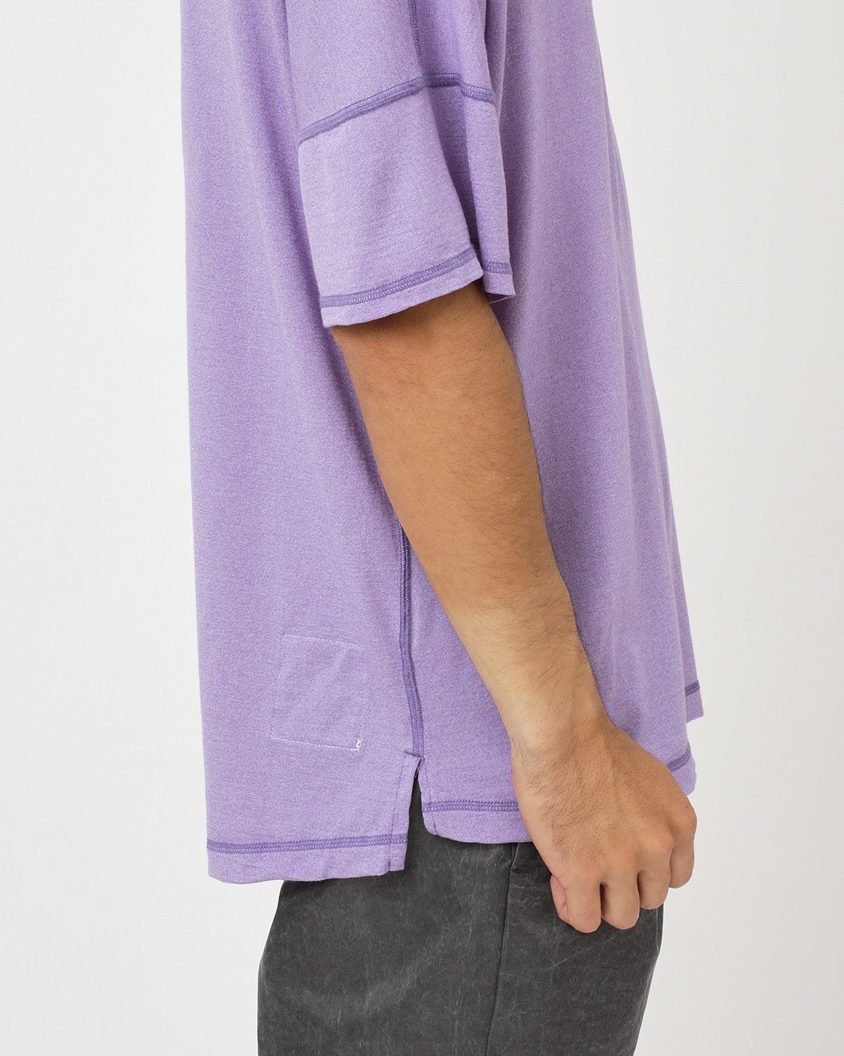 CLERK S/S TEE MERINO WOOL OVERDYED