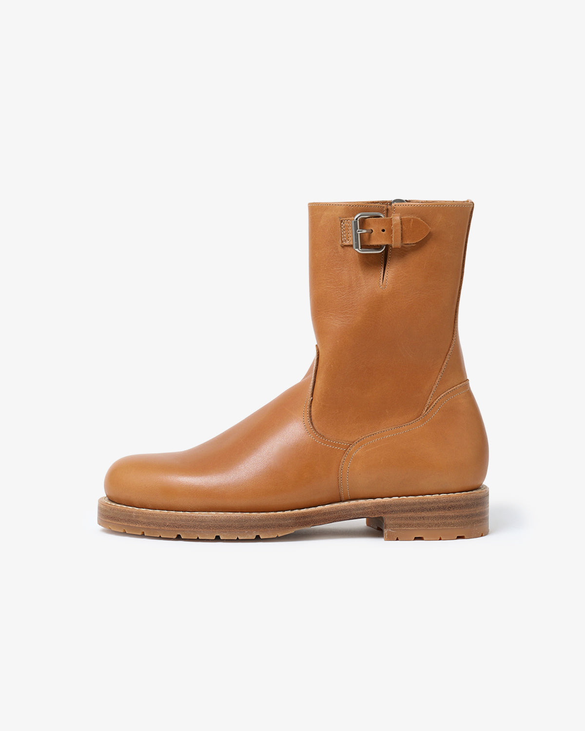 WORKER ZIP UP BOOTS COW LEATHER – COVERCHORD