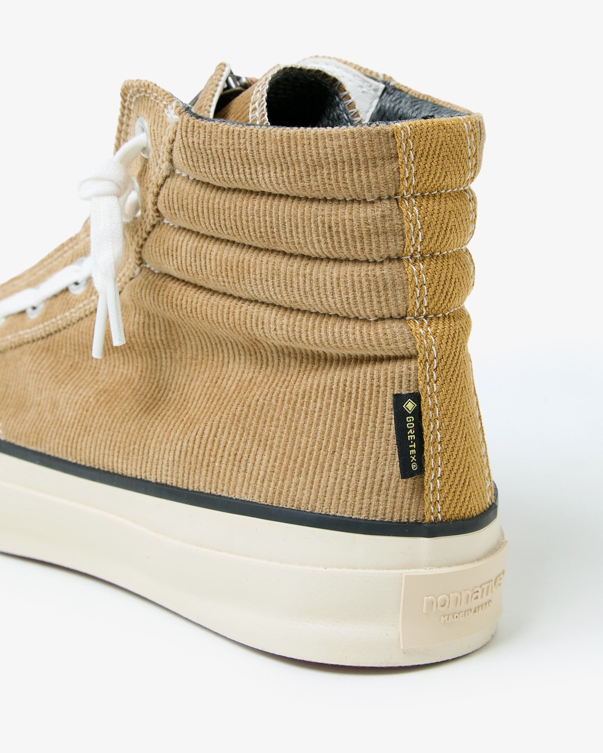 SPINGLE × nonnative DWELLER TRAINER 2 HI COTTON CORD WITH GORE-TEX