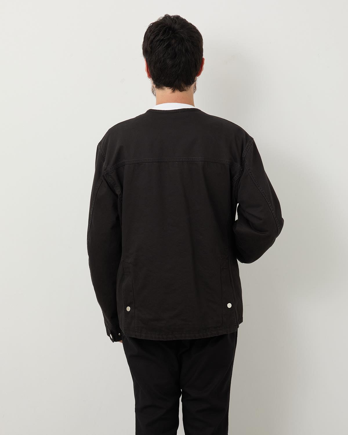 RIDER JACKET COTTON DRILL PIGMENT DYE WITH WINDSTOPPER®