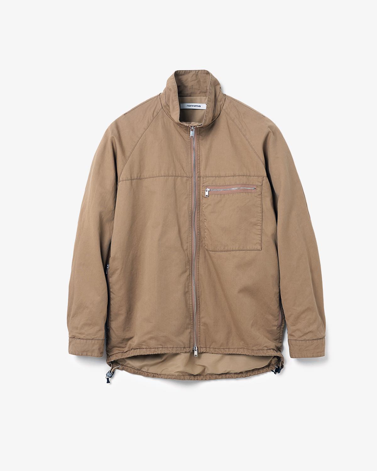 HIKER FULL ZIP JACKET C/Li TWILL PIGMENT DYE WITH WINDSTOPPER